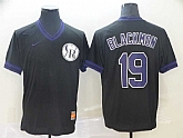 Rockies 19 Charlie Blackmon Black Throwback Jersey (1),baseball caps,new era cap wholesale,wholesale hats